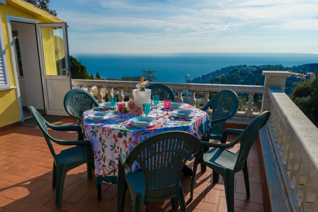 Villa Vista Lux, Piscina Privada Y Zona Exterior Con Vista Mar Tossa de Mar Bagian luar foto