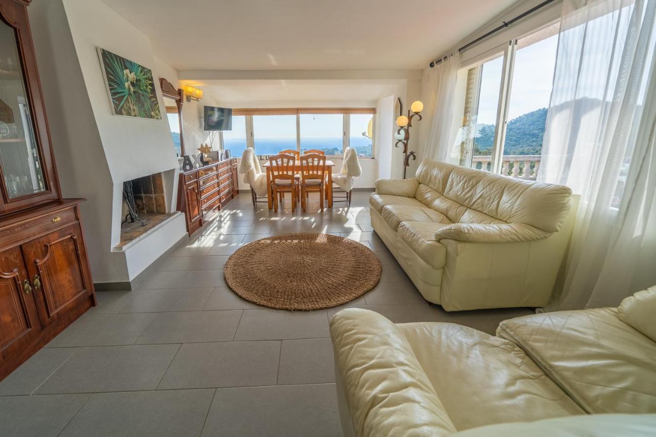 Villa Vista Lux, Piscina Privada Y Zona Exterior Con Vista Mar Tossa de Mar Bagian luar foto