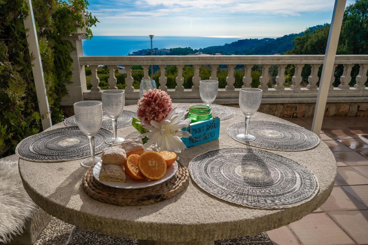 Villa Vista Lux, Piscina Privada Y Zona Exterior Con Vista Mar Tossa de Mar Bagian luar foto