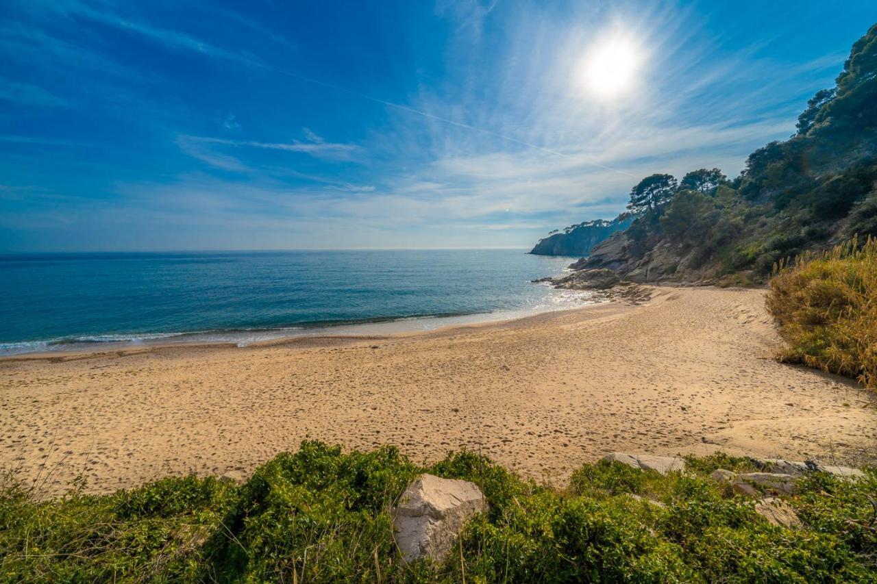 Villa Vista Lux, Piscina Privada Y Zona Exterior Con Vista Mar Tossa de Mar Bagian luar foto