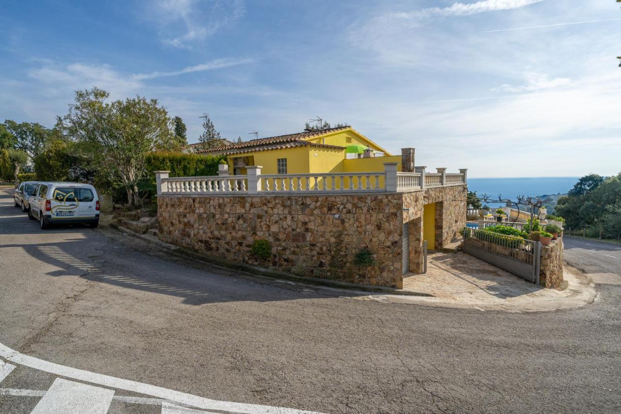 Villa Vista Lux, Piscina Privada Y Zona Exterior Con Vista Mar Tossa de Mar Bagian luar foto